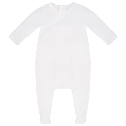 Lovely Footie White