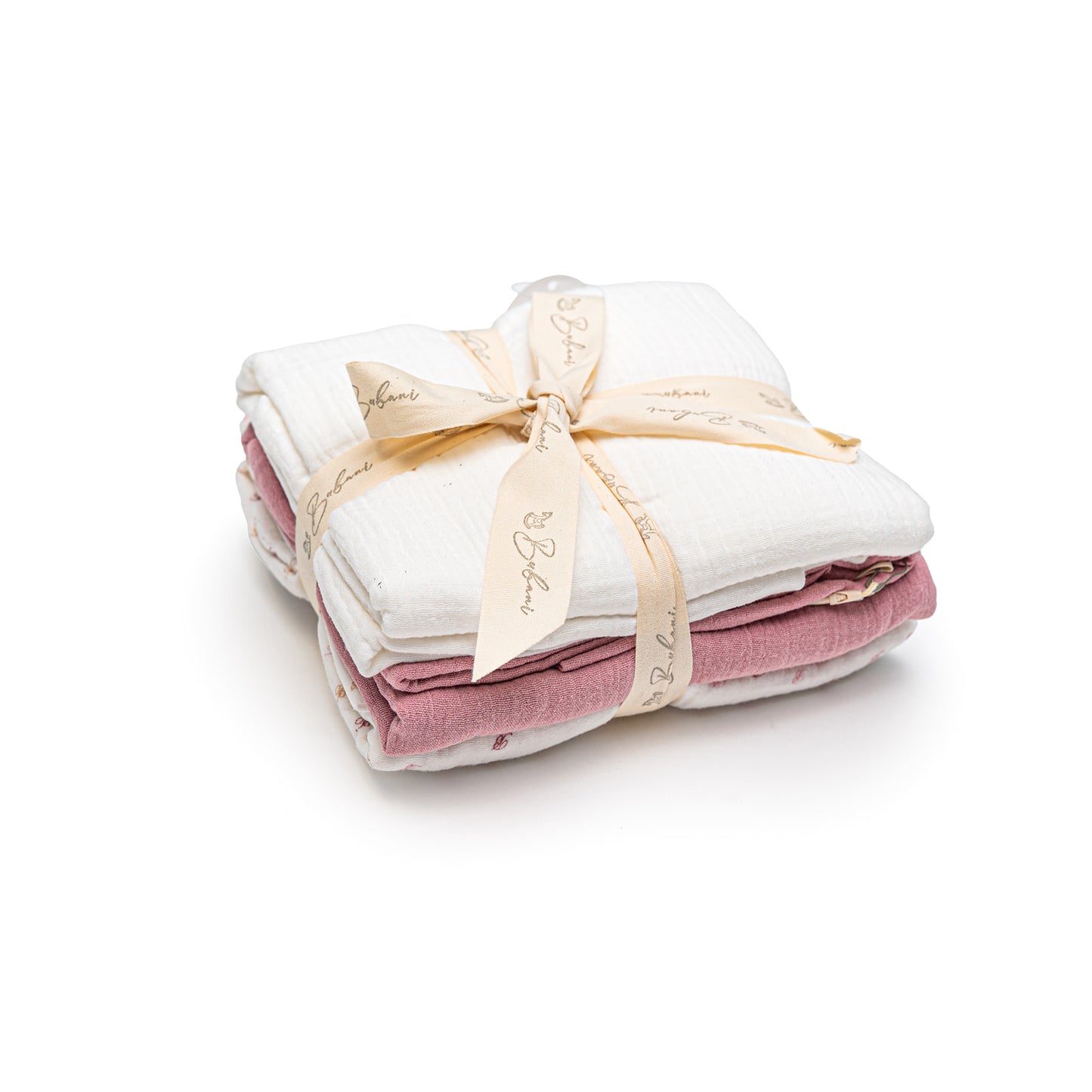 Muslin Baby Blanket Set of 3 Girls