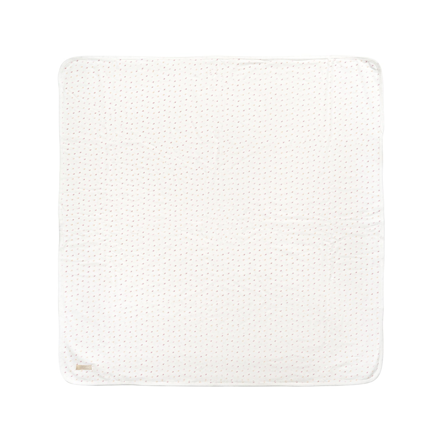 All Over B Footie with Pull on Hat and Blanket Pink