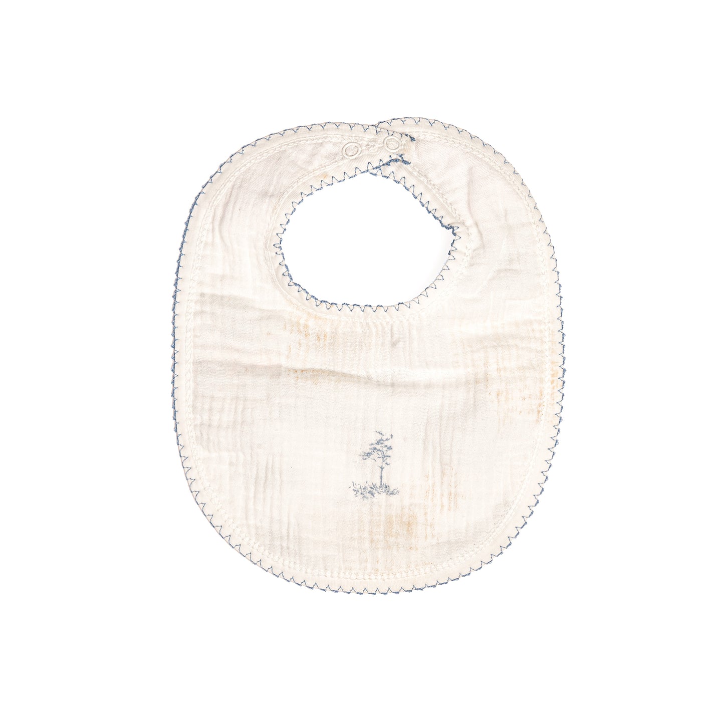 Forest Reversible Bib Blue