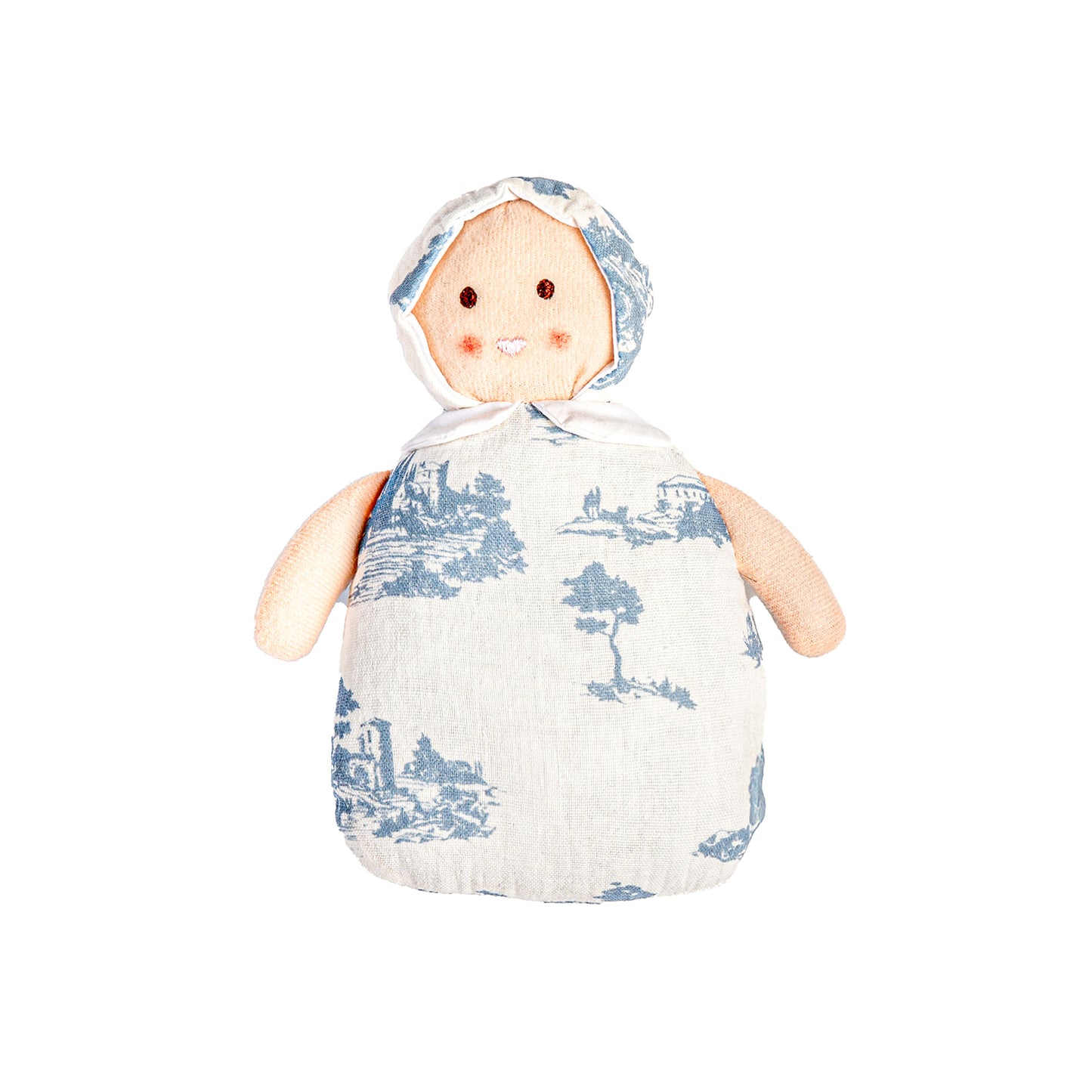 Forest Footie with Bonnet and Blanket Blue