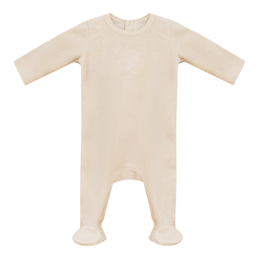 Embroidered B Footie Boys