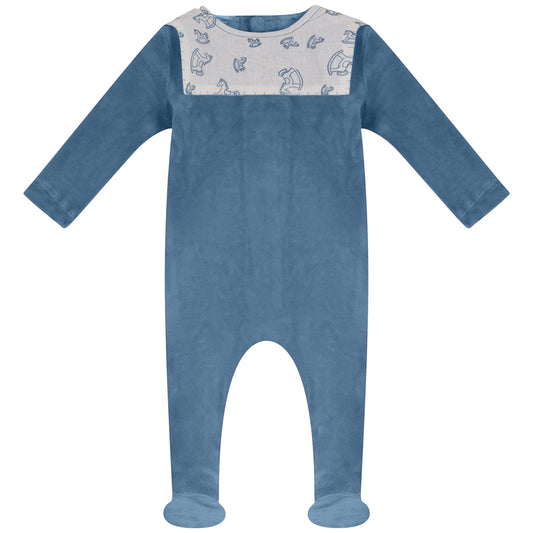 Horse Bib Footie [472W271B]