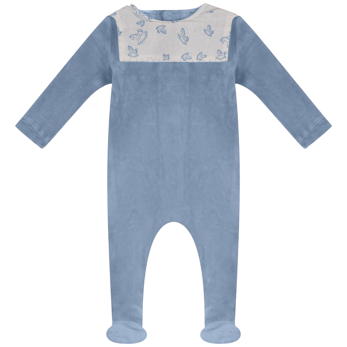Horse Bib Footie [472W271B]