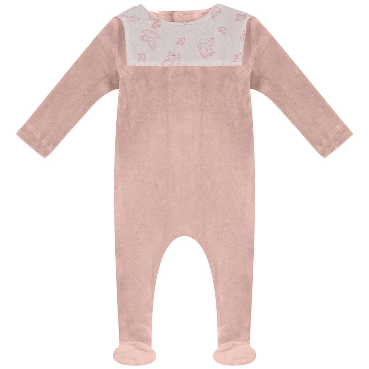 Horse Bib Footie [472W271G]