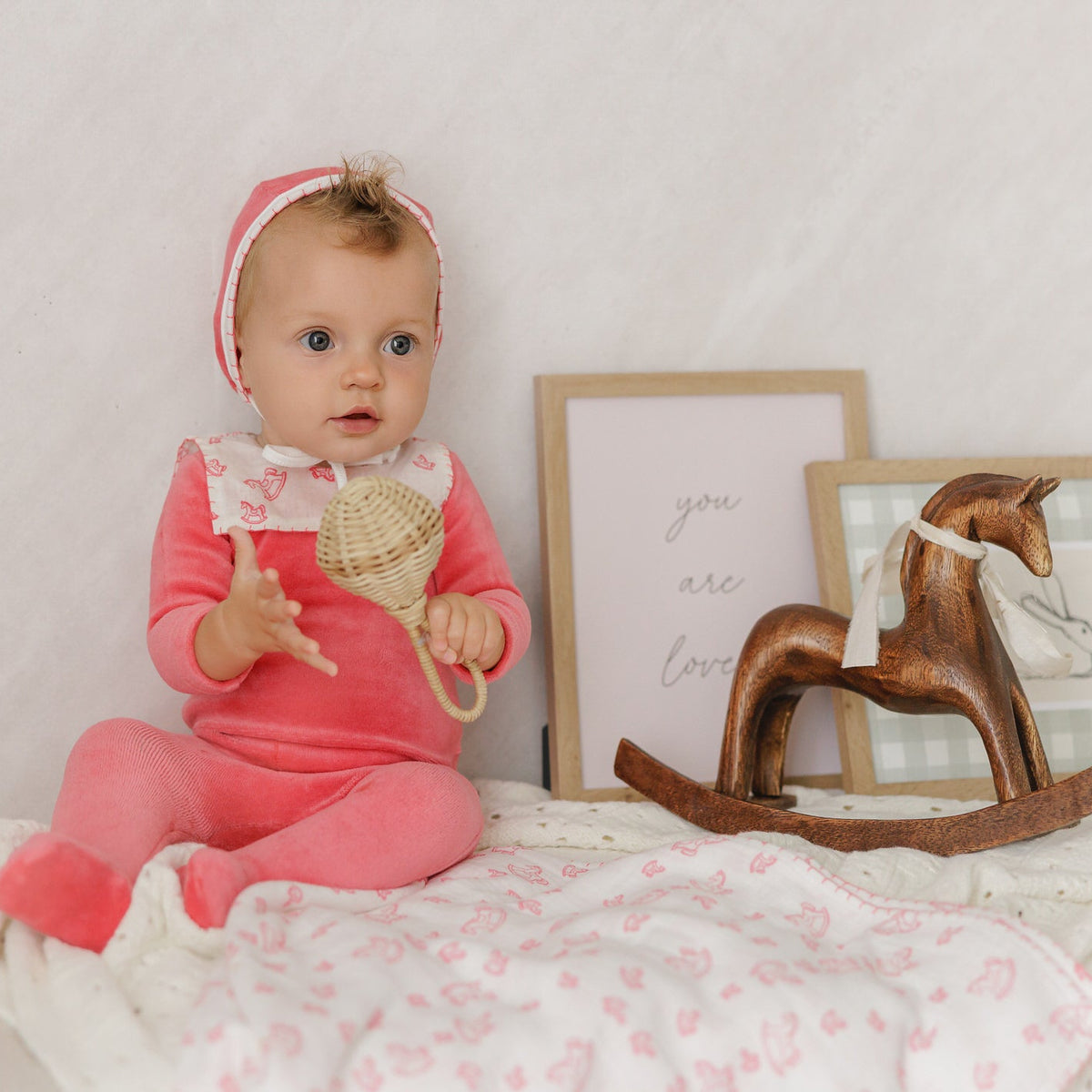 Horse Bib Footie [472W271G]