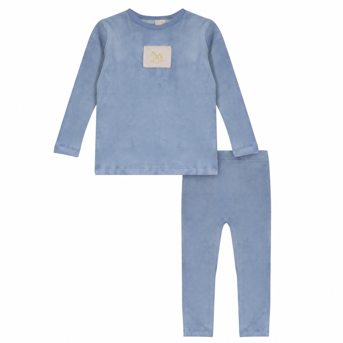 Horse Velour Two Piece Set [476W274B]