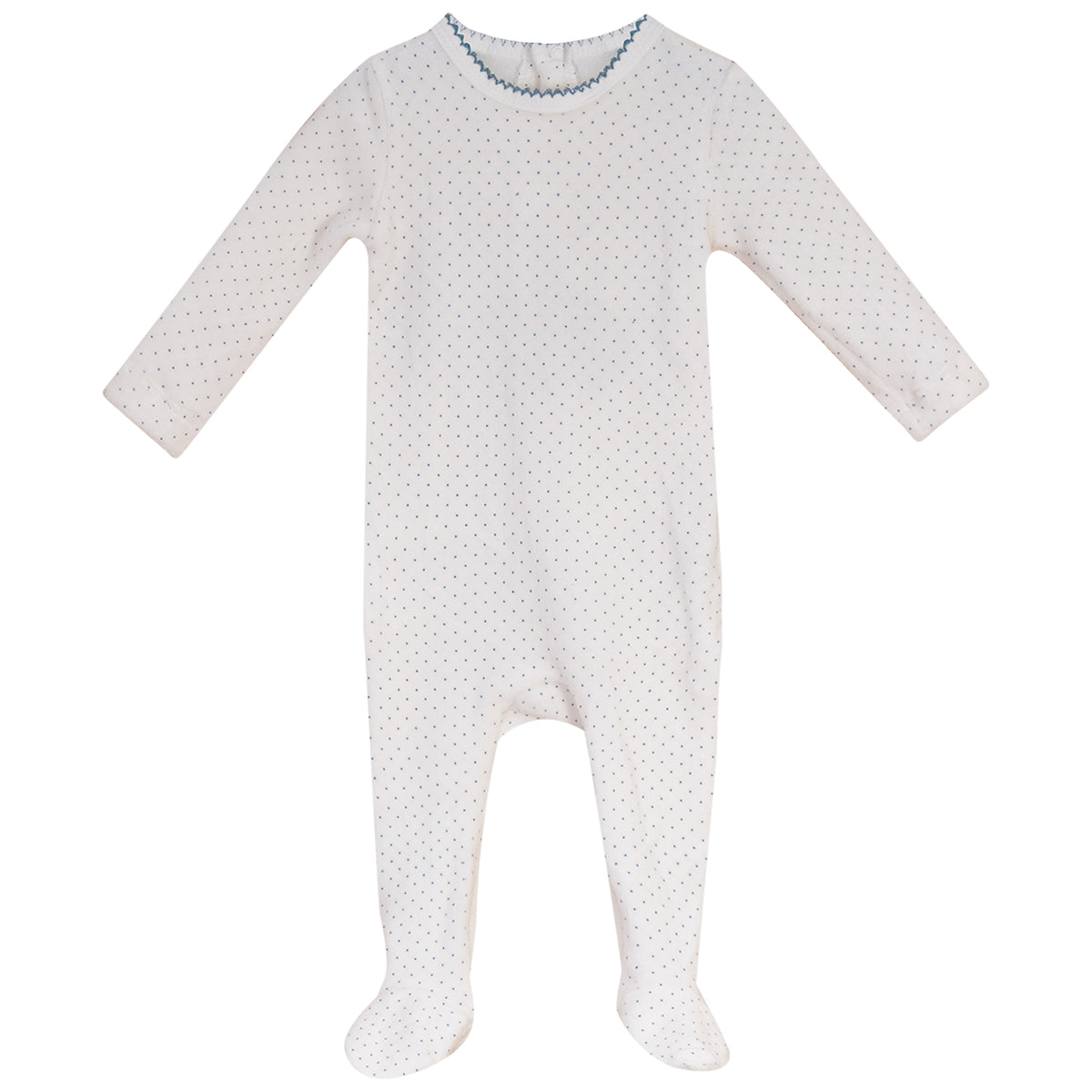 Polka Dot Footie [477W271B]