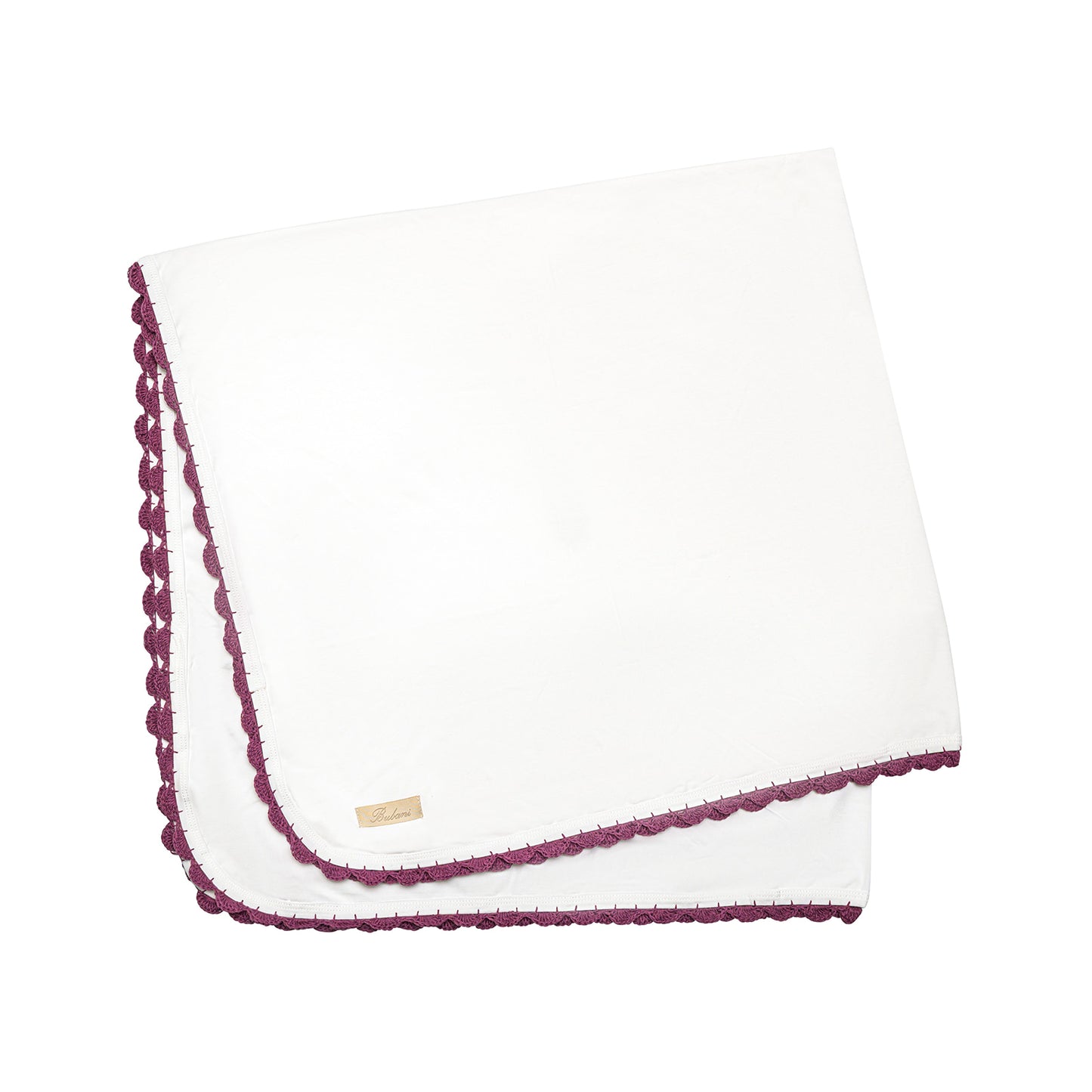 Yarn Trim Footie with Bonnet, Blanket & Knit Sweater Rose