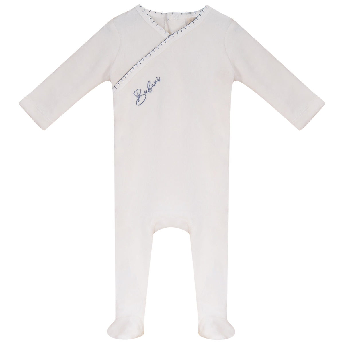 Colored Stitching Footie [70W271B]