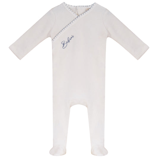 Colored Stitching Footie [70W271B]