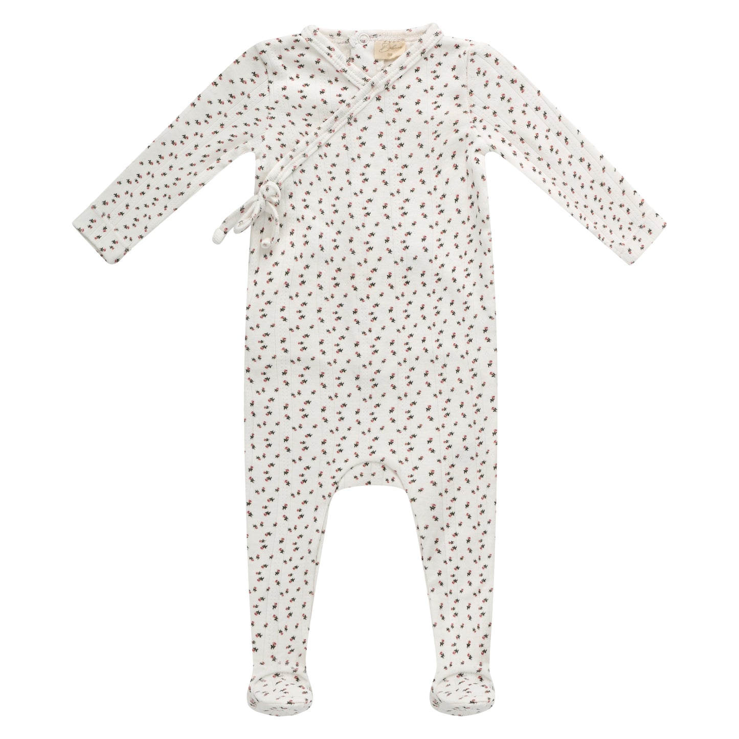 Vintage Floral Footie