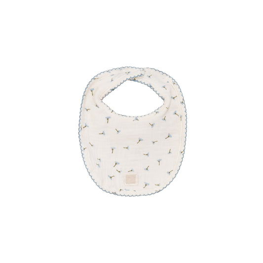 Floral Bib Blue