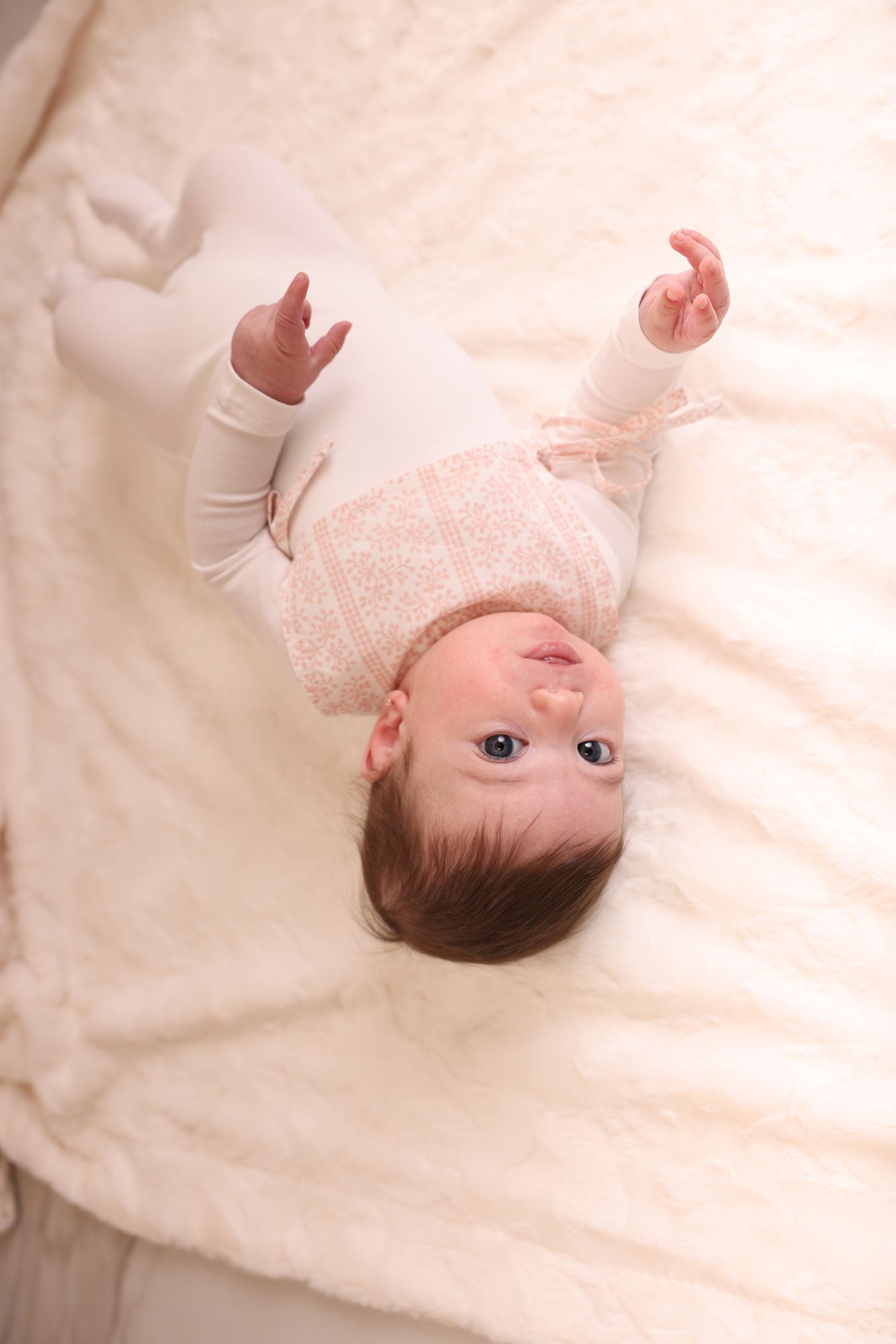 AOP Poplin Bib Footie and Bonnet