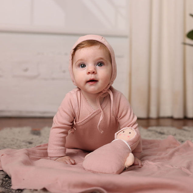 Eyelet Doll Pink