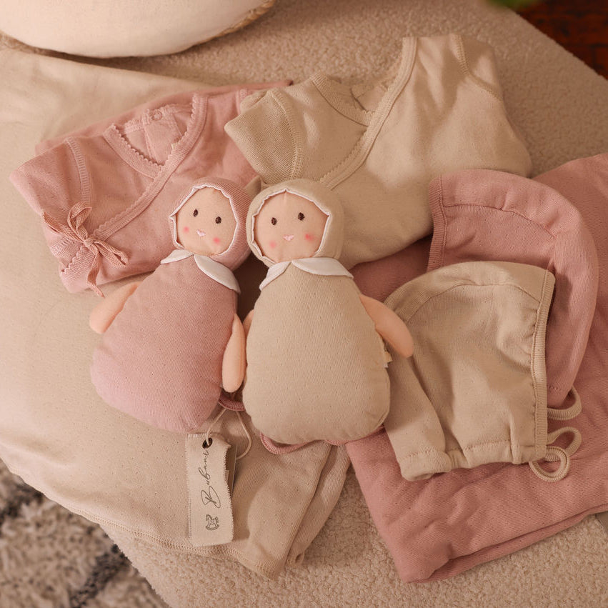 Eyelet Doll Beige